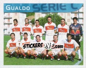 Figurina Squadra Gualdo - Calcio 1998-1999 - Merlin