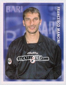 Figurina Francesco Mancini - Calcio 1998-1999 - Merlin