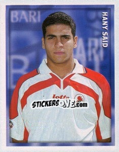 Sticker Hany Said - Calcio 1998-1999 - Merlin