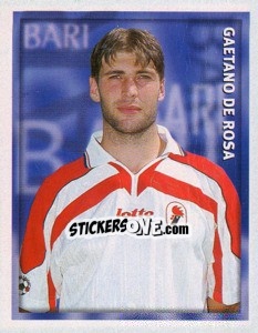 Cromo Gaetano de Rosa - Calcio 1998-1999 - Merlin
