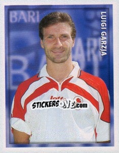 Figurina Luigi Garzja - Calcio 1998-1999 - Merlin