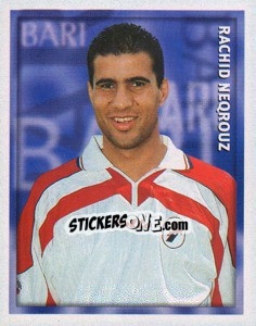 Sticker Rachid Neqrouz - Calcio 1998-1999 - Merlin