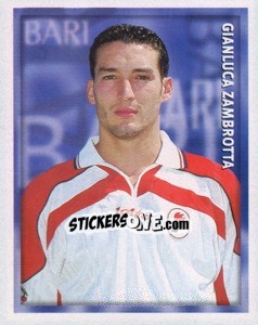 Cromo Gianluca Zambrotta - Calcio 1998-1999 - Merlin