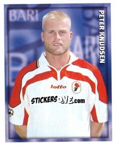 Sticker Peter Knudsen - Calcio 1998-1999 - Merlin
