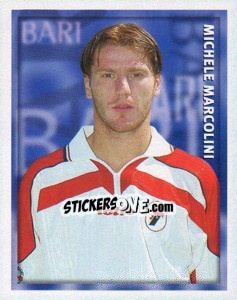 Figurina Michele Marcolini - Calcio 1998-1999 - Merlin