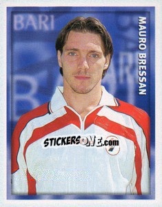 Figurina Mauro Bressan - Calcio 1998-1999 - Merlin
