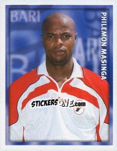 Cromo Philemon Masinga - Calcio 1998-1999 - Merlin