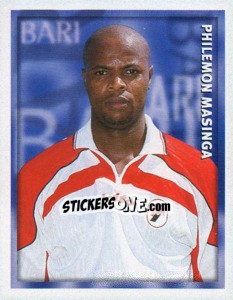 Figurina Philemon Masinga - Calcio 1998-1999 - Merlin