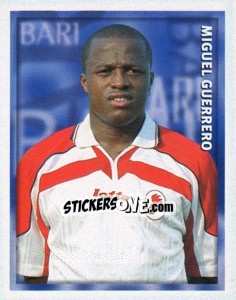 Figurina Miguel Guerrero - Calcio 1998-1999 - Merlin