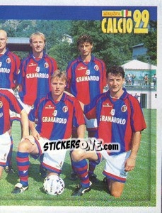 Figurina La Squadra - Calcio 1998-1999 - Merlin