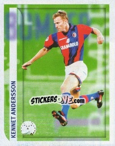 Cromo Kennet Andersson (Il Bomber) - Calcio 1998-1999 - Merlin