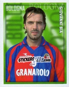 Figurina Giovanni Bia - Calcio 1998-1999 - Merlin