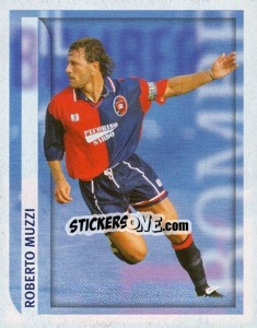 Cromo Roberto Muzzi (Il Bomber) - Calcio 1998-1999 - Merlin
