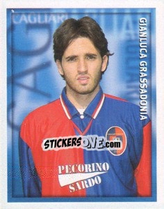 Sticker Gianluca Grassadonia - Calcio 1998-1999 - Merlin