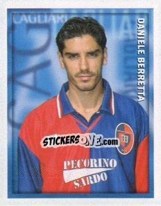 Figurina Daniele Berretta - Calcio 1998-1999 - Merlin