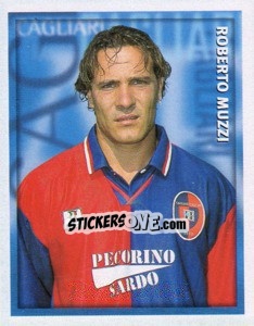 Sticker Roberto Muzzi - Calcio 1998-1999 - Merlin