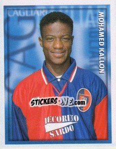 Sticker Mohamed Kallon - Calcio 1998-1999 - Merlin