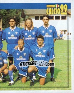 Sticker La Squadra - Calcio 1998-1999 - Merlin