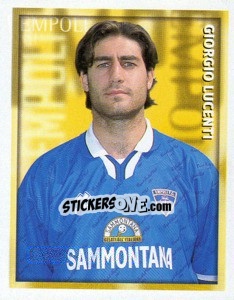 Sticker Giorgio Lucenti - Calcio 1998-1999 - Merlin