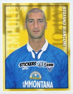 Sticker Stefano Bianconi - Calcio 1998-1999 - Merlin