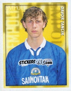 Figurina Davor Tancik - Calcio 1998-1999 - Merlin