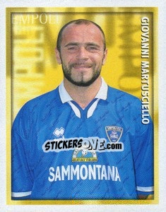 Figurina Giovanni Martusciello - Calcio 1998-1999 - Merlin