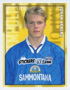 Cromo Johan Arneng - Calcio 1998-1999 - Merlin