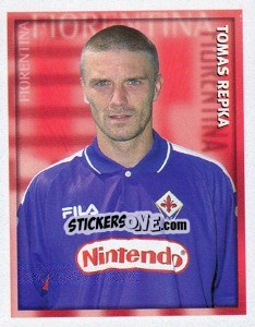 Figurina Tomas Repka - Calcio 1998-1999 - Merlin