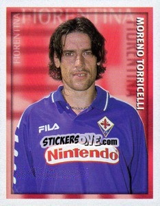 Figurina Moreno Torricelli - Calcio 1998-1999 - Merlin