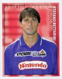 Figurina Stefano Bettarini - Calcio 1998-1999 - Merlin
