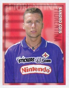 Figurina Sandro Cois - Calcio 1998-1999 - Merlin