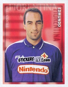 Sticker Edmundo - Calcio 1998-1999 - Merlin