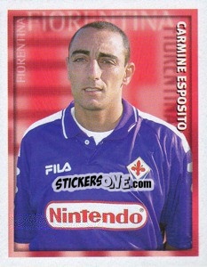 Figurina Carmine Esposito - Calcio 1998-1999 - Merlin