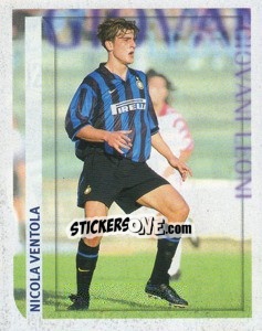 Figurina Nicola Ventola (Giovani Leoni) - Calcio 1998-1999 - Merlin