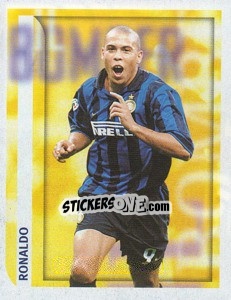 Sticker Ronaldo (Il Bomber) - Calcio 1998-1999 n. 126 - Merlin