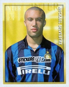 Figurina Mikael Silvestre - Calcio 1998-1999 - Merlin