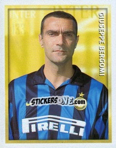 Sticker Giuseppe Bergomi - Calcio 1998-1999 - Merlin