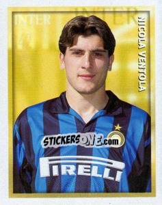 Figurina Nicola Ventola - Calcio 1998-1999 - Merlin
