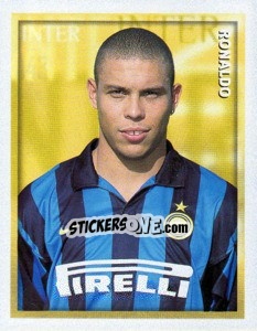 Sticker Ronaldo - Calcio 1998-1999 n. 143 - Merlin