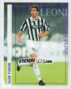 Figurina Igor Tudor (Giovani Leoni) - Calcio 1998-1999 - Merlin