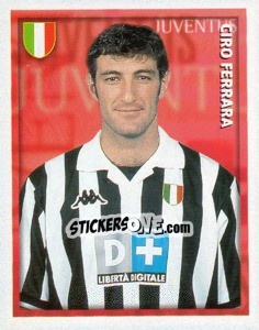Sticker Ciro Ferrara - Calcio 1998-1999 - Merlin