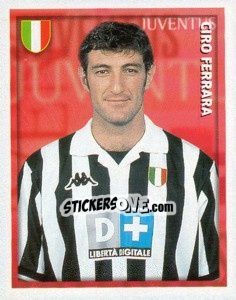 Figurina Ciro Ferrara - Calcio 1998-1999 - Merlin