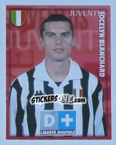 Sticker Jocelyn Blanchard - Calcio 1998-1999 - Merlin