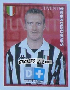 Sticker Didier Deschamps - Calcio 1998-1999 n. 161 - Merlin