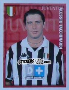 Sticker Alessio Tacchinardi - Calcio 1998-1999 - Merlin