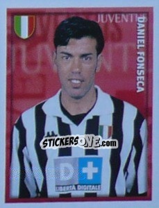 Sticker Daniel Fonseca - Calcio 1998-1999 n. 168 - Merlin