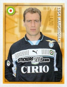 Figurina Luca Marchegiani - Calcio 1998-1999 - Merlin