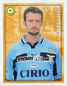Figurina Giuseppe Favalli - Calcio 1998-1999 - Merlin