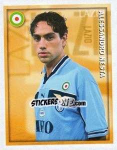 Sticker Alessandro Nesta - Calcio 1998-1999 - Merlin