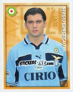 Figurina Sergio Conceiçao - Calcio 1998-1999 - Merlin